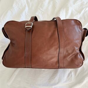 Brown Leather Men's Bag